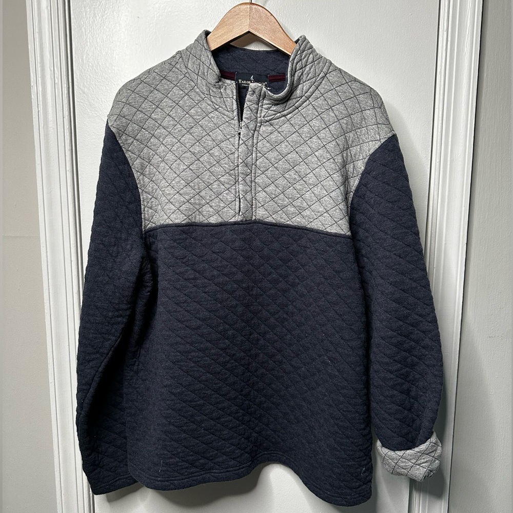 Tailor Vintage Quilted Pullover